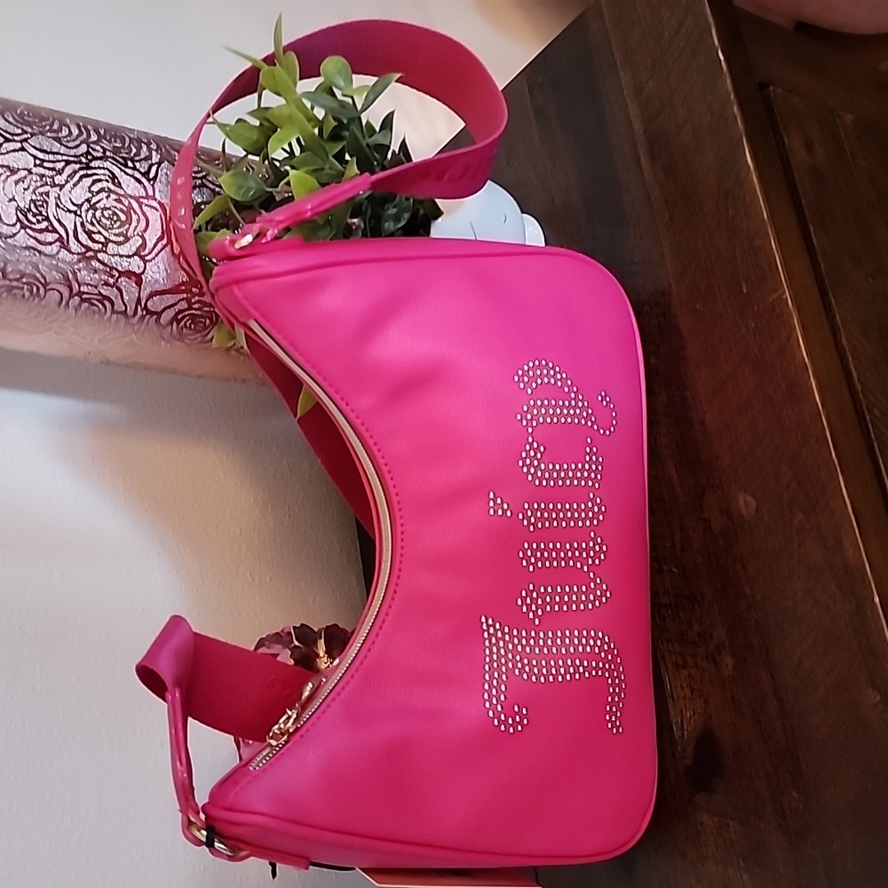 Juicy Couture pink flash obsession crossbody